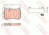 Дисковые тормозные колодки, комплект TRW GDB2144 (фото 1)