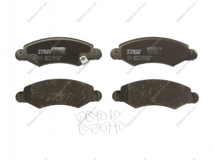 Комплект тормозных колодок, дисковый тормоз TRW GDB3363 (фото 1)