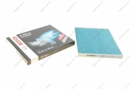 ФІЛЬТР САЛОНУ З АКТИВОВАНИМ ВУГІЛЛЯМ 0 986 628 514 BOSCH 0986628514 (фото 1)