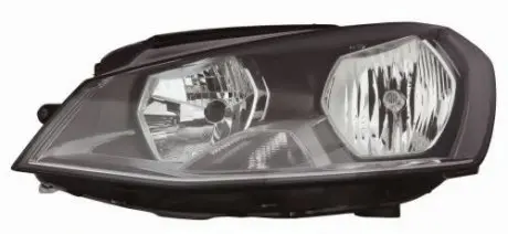 Фара l vw golf 12- черная DEPO 44111J3LMLDEM2