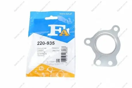 Прокладка, труба выхлопного газа FA1 Fischer Automotive One (FA1) 220935