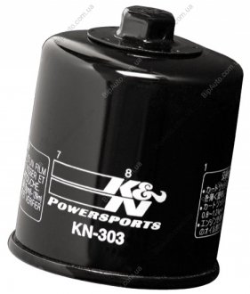Масляний фільтр MOTO KN-303 K&N KN303 (фото 1)