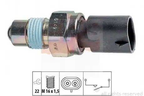 Переключатель света зад.хода Ford Transit EPS 1860149