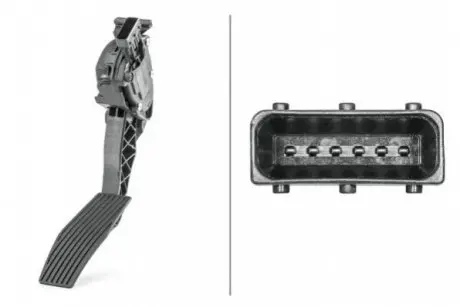 Педаль акселератора в сборе, OPEL HELLA 6PV009765741