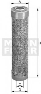 Фильтр добавочного воздуха -FILTER MANN CF16001 (фото 1)
