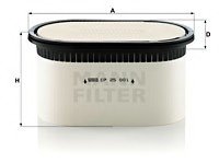 Воздушный фильтр -FILTER MANN CP23210 (фото 1)