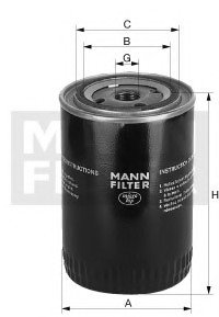 Масляний фільтр -FILTER MANN W112610