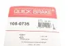 Комплект пружинок колодок стояночного гальма 105-0735 QUICK BRAKE 1050735 (фото 10)
