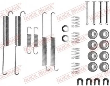 Гальмівні аксесуари (Монтажний комп-кт колодки) 105-0787 QUICK BRAKE 1050787