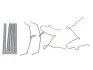 Комплект прижимних планок гальмівного супорту QUICK BRAKE 109-0003