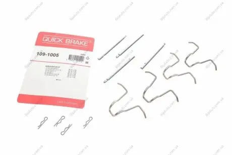 Монтажный комплект дисковых колодок QUICK BRAKE 1091005