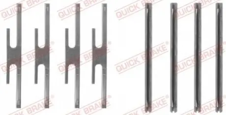 Монтажний комплект дискових колодок QUICK BRAKE 1091072