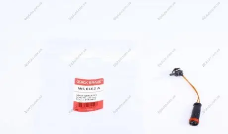 Датчик зносу гальмівних колодок WS 0162 A QUICK BRAKE WS0162A