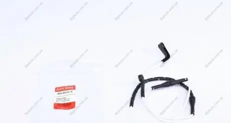Датчик зносу гальмівних колодок WS 0222 A QUICK BRAKE WS0222A