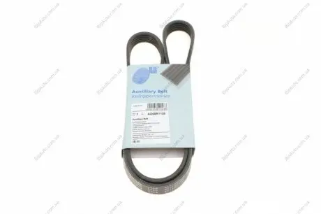 Ремінь генератора поліклиновий BLUE PRINT AD05R1138