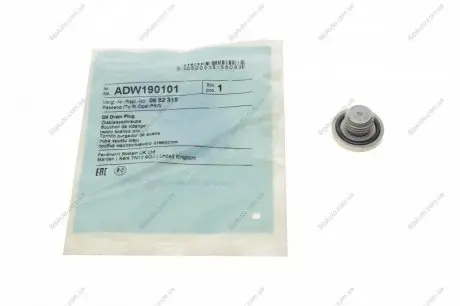 Різьбова пробка, масляний піддон BLUE PRINT ADW190101