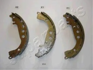 Комплект тормозных колодок JAPANPARTS GF204AF