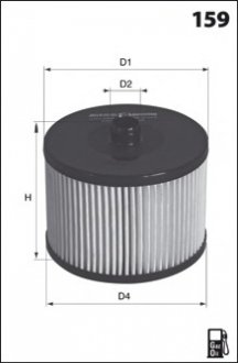 Паливний фільтр MECAFILTER ELG5293 (фото 1)