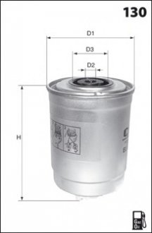 Паливний фільтр MECAFILTER ELG5406 (фото 1)