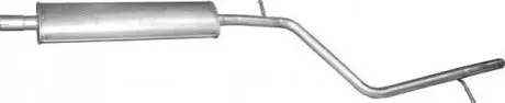 Глушник центр. DACIA LOGAN 1.6 2007 - 8.2013 (ое 6001549414) 02.14 POLMOSTROW 0214