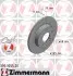 Тормозной диск ZIMMERMANN 370305520