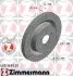 Диск гальмівний Coat Z ZIMMERMANN 400369920