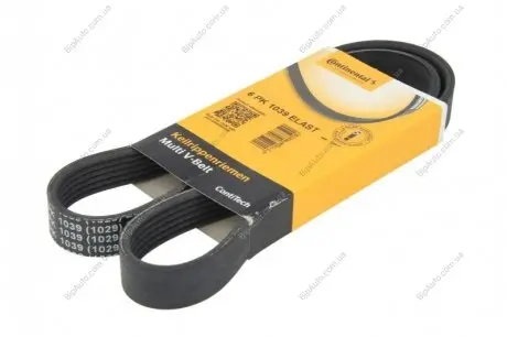 Поліклиновий ремінь 6PK1039 ELAST Contitech 6PK1039ELAST