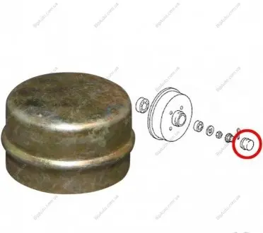 Предохранительная крышка, ступица колеса JP GROUP 1151450200