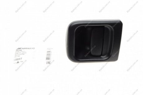 Ручка дверей (передніх/ззовні) (L) Renault Master/Opel Movano 98- 80/530 MIRAGLIO 80530 (фото 1)
