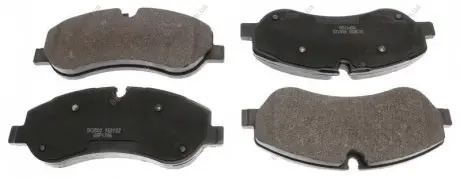 Колодки тормозные дисковые, к-кт. BD S861 STARLINE BDS861