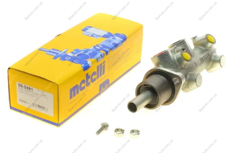 Циліндр гальмівний (головний) 05-0481 Metelli 050481