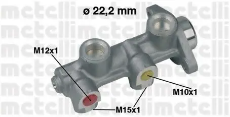 Главный тормозной цилиндр Metelli 050189