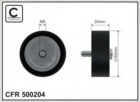 Ролик п/клин. ремня FO B-Max, Focus 1.0EcoBoost CAFFARO 500204