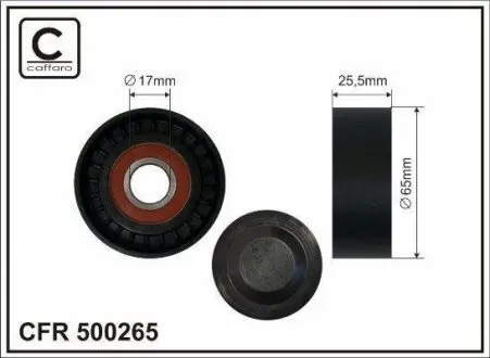 Ролик п/клин. ремня MB C(W204), E(W212), GLK CAFFARO 500265