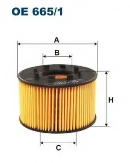Масляний фільтр FILTRON OE6651