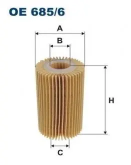 Фильтр масляный OE 685/6 FILTRON OE6856