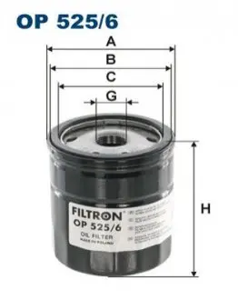 Масляный фильтр FILTRON OP5256