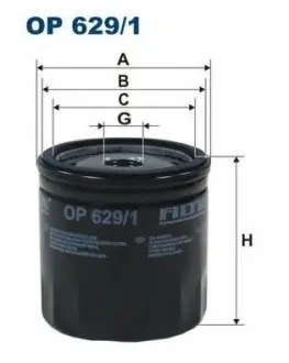 Масляний фільтр FILTRON OP6291