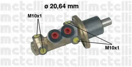 Головний гальмівний циліндр Metelli 050059