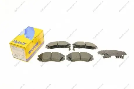 Комплект гальмівних колодок (дискових) 22-0503-0 Metelli 2205030