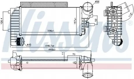 Интеркулер NISSENS 96251