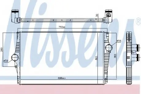 Интеркулер NISSENS 96601