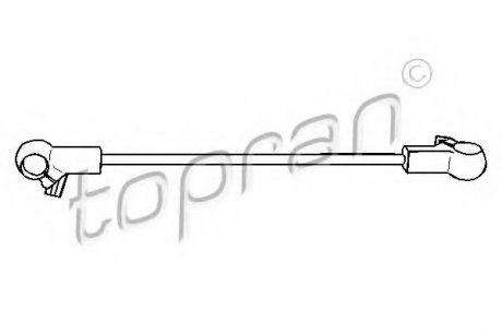 Шток вилки перемикання передач TOPRAN / HANS PRIES 103077 (фото 1)