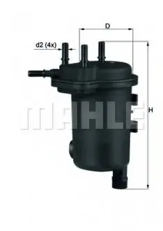 Фільтр паливний MAHLE FILTERS MAHLE / KNECHT KL600D