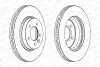 Тормозной диск Ferodo FERODO DDF1430C-1 DDF1430C1
