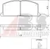Колодки гальмівні перед. Camry/Carina/Celica/Corolla/Tercel (83-02) A.B.S. 36535