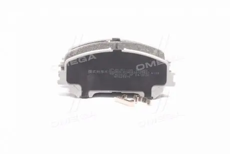Колодки гальмівні передні дискові Nissan QASHQAI (J11) 14- 50-01-160 ASHIKA 5001160