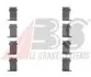 Комплектуючі, колодки дискового гальма A.B.S. 1162Q