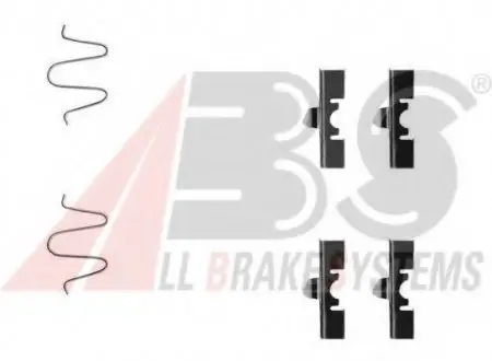 Комплектуючі, колодки дискового гальма A.B.S. A.B.S. 1170Q