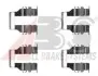 Комплектующие, колодки дискового тормоза A.B.S. 1199Q